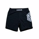 CHOSEN Monogram Fight Shorts-Black